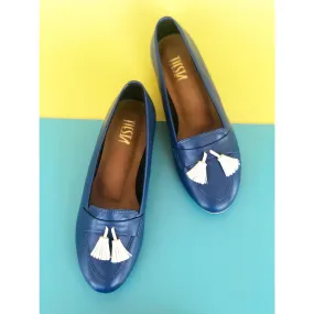 Tasseled (Blue) Hardy Loafers