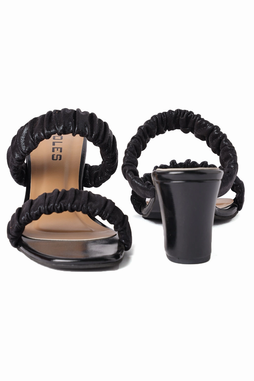 SOLES Black Heels - Classic Elegance Outfits With Ankle Boots