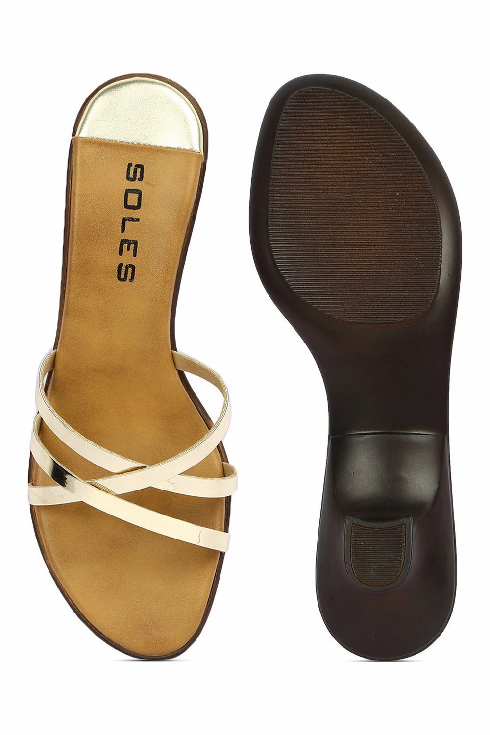 Cheap Stripper High Heels SOLES Gold Heels - Chic & Trendy Footwear