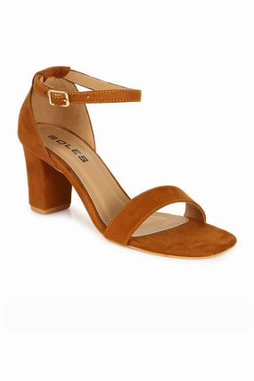 High Heels Wear SOLES Women  Tan Heels