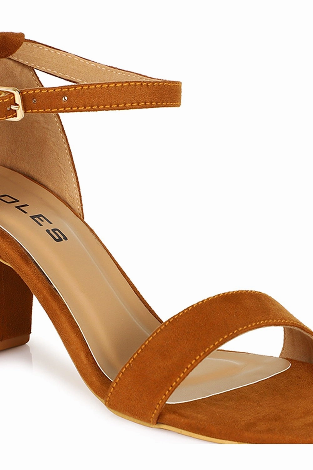 White And High Heel Shoes SOLES Women  Tan Heels