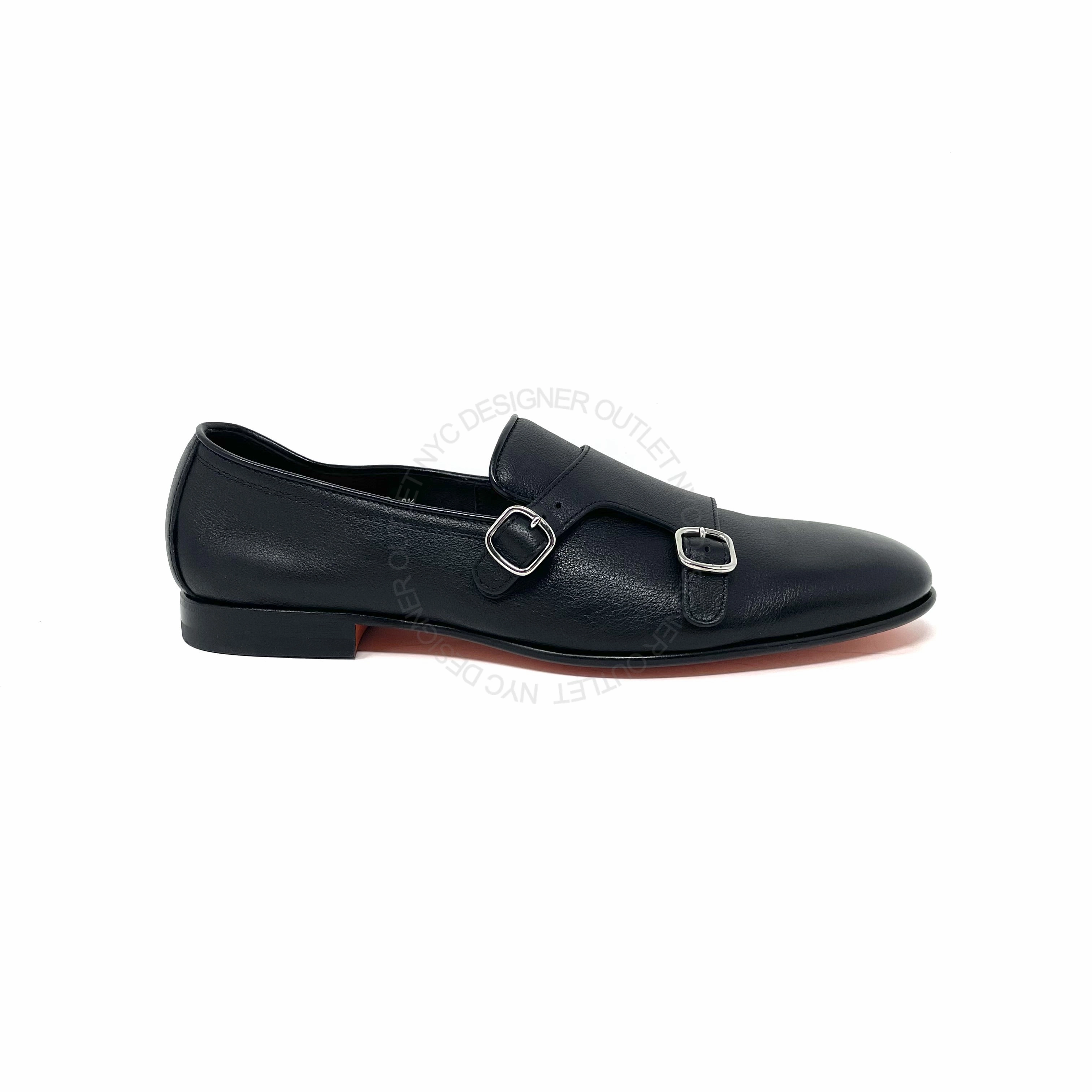 Rock Climbing Shoe Silhouette Santoni Mens Double Monk-Strap