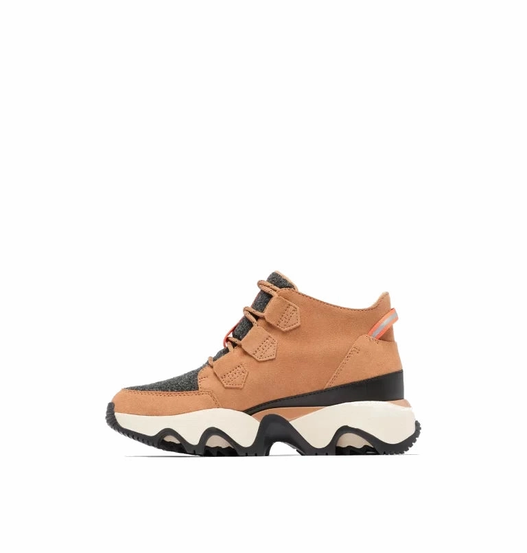 Sorel Women's Kinetic Impact Caribou Waterproof Boot - Tawny Buff/Black Waterproof Shoes Or Boots