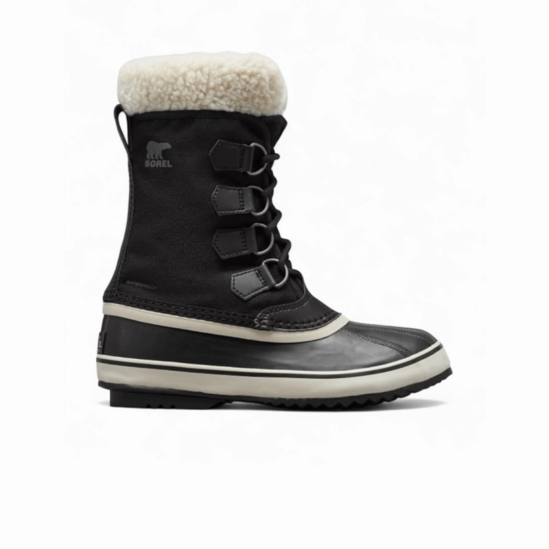 Trek Shoes Waterproof Sorel Women's Winter Carnival - Black/Stone