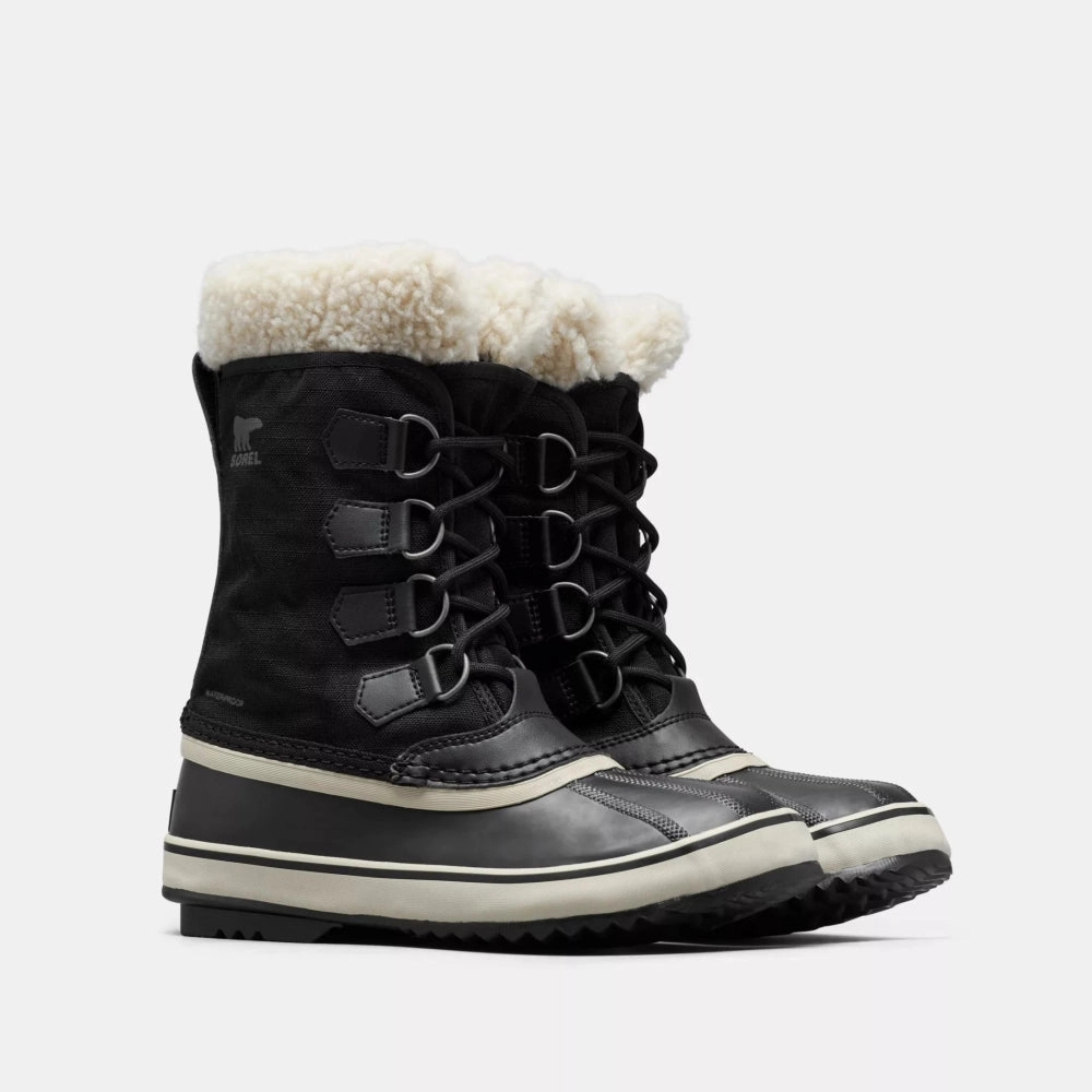 Sorel Women's Winter Carnival - Black/Stone Waterproof Shoe Adhesive