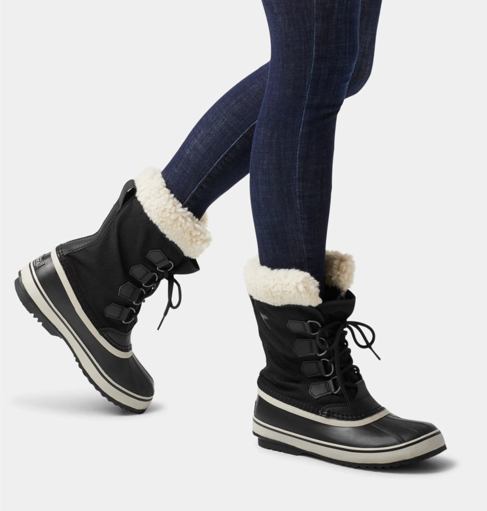 Waterproof Boating Shoes Sorel Women's Winter Carnival - Black/Stone