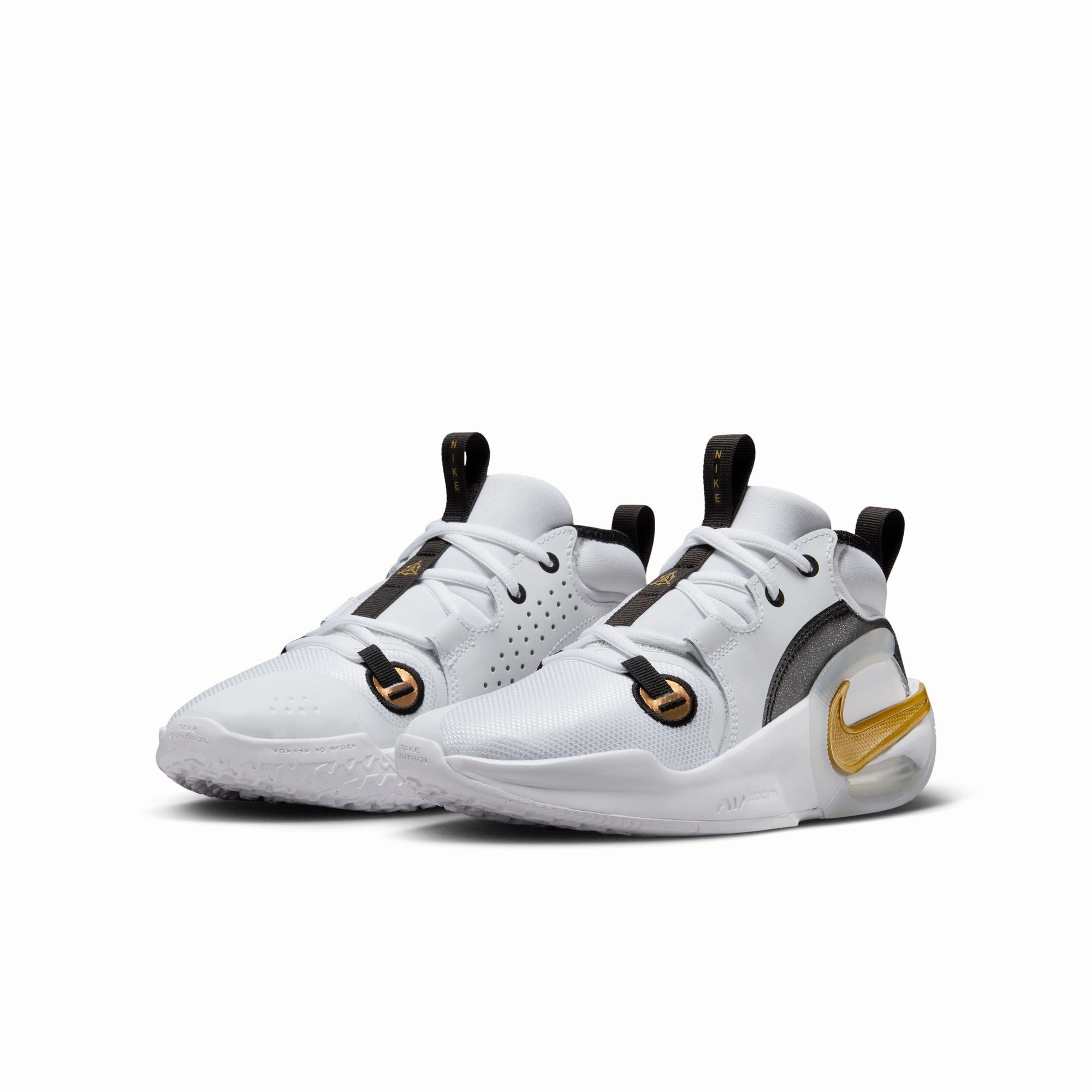 Life Aquatic Sneakers Boys' Nike Youth Air Zoom Crossover 2 Baskeball Shoes
