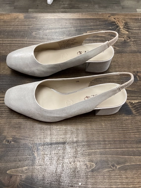 Knee High Boots No Heel Caprice 9-29500-20 leather square toe open back heel