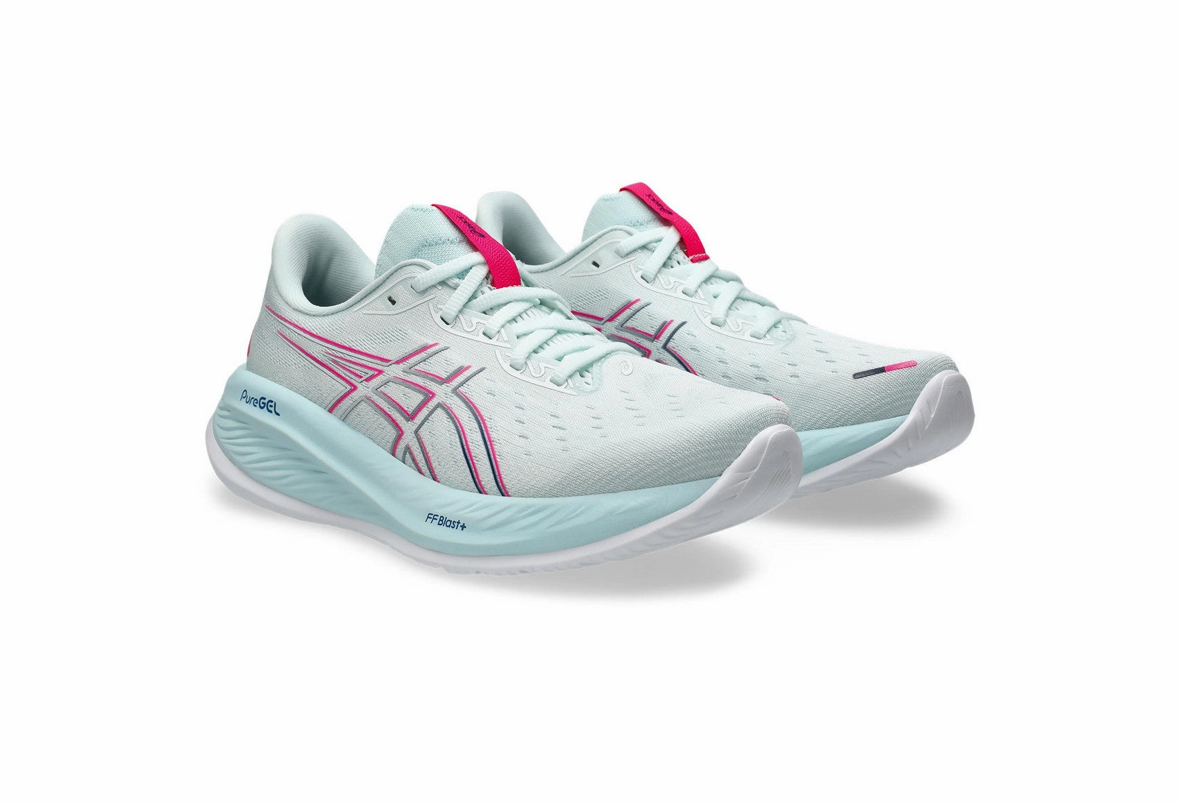 Asics Streetwear Shoes ASICS Womens Gel Cumulus 26 Wide- Soothing Sea/Blue Expanse (1012B600-401)