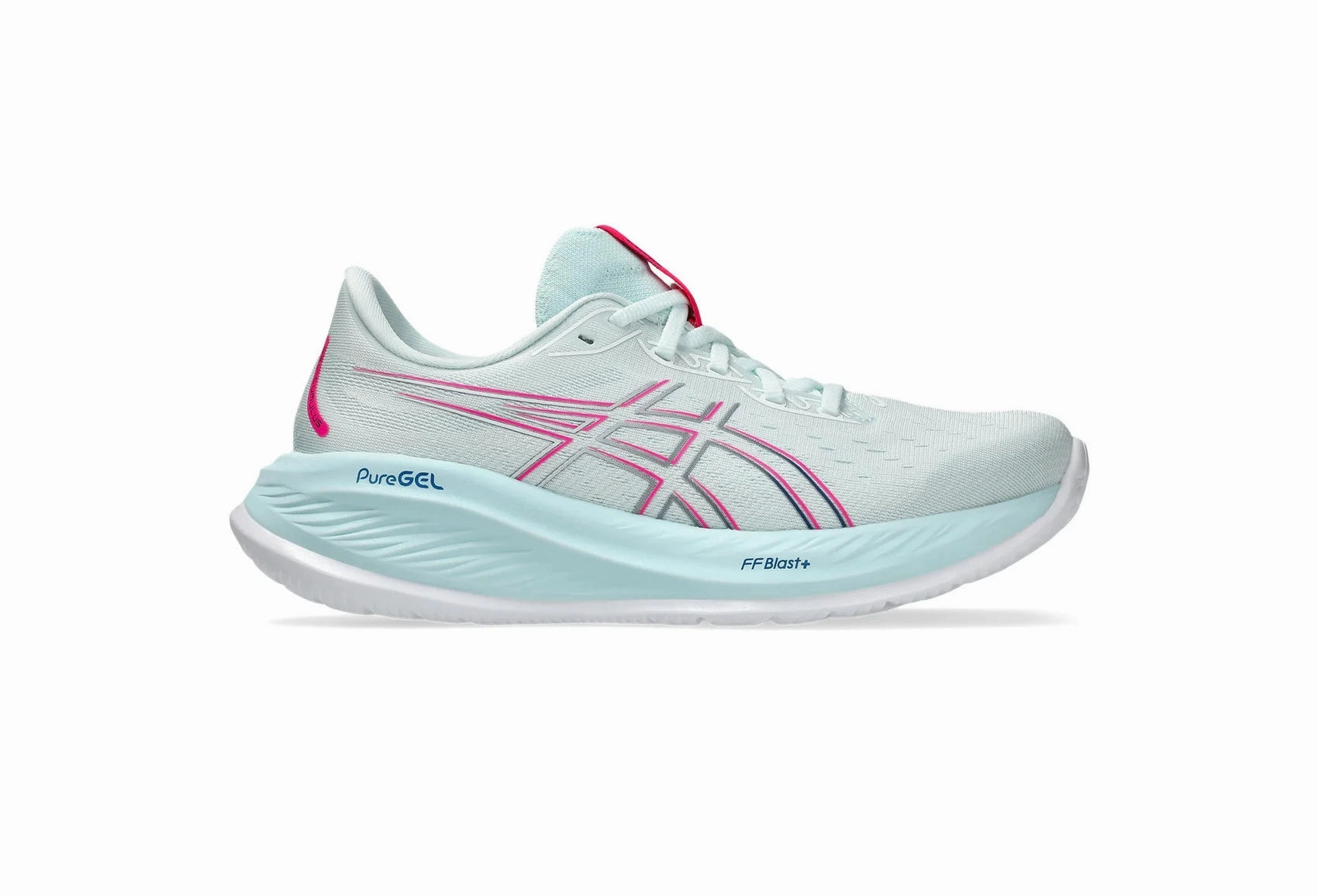 Asics Gel Road Running Shoes ASICS Womens Gel Cumulus 26 Wide- Soothing Sea/Blue Expanse (1012B600-401)