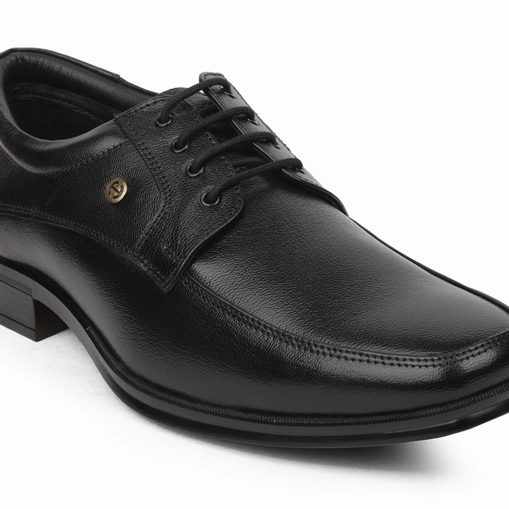 Giorgio Armani Shoes Healers Black Formal Lacing Derby Shoes For Men UDL-9 By Liberty