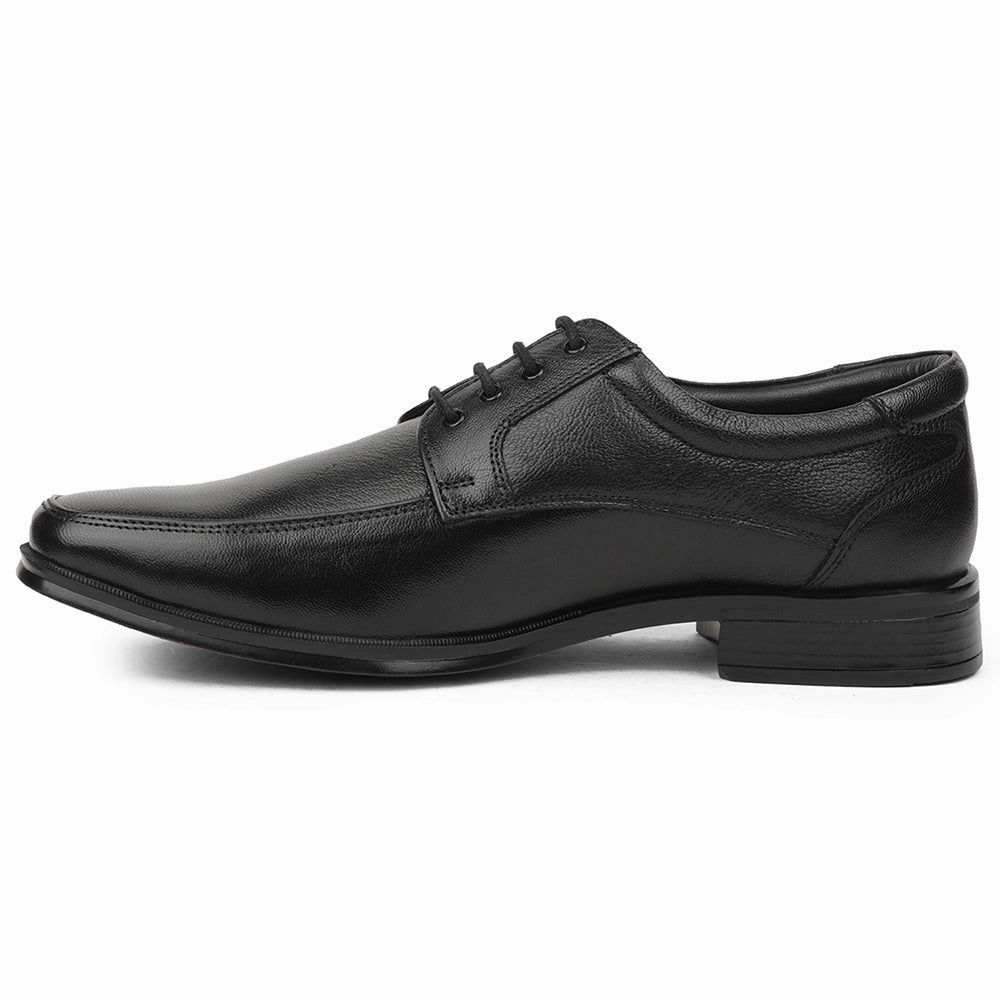 Healers Black Formal Lacing Derby Shoes For Men UDL-9 By Liberty Suede Dress Shoes