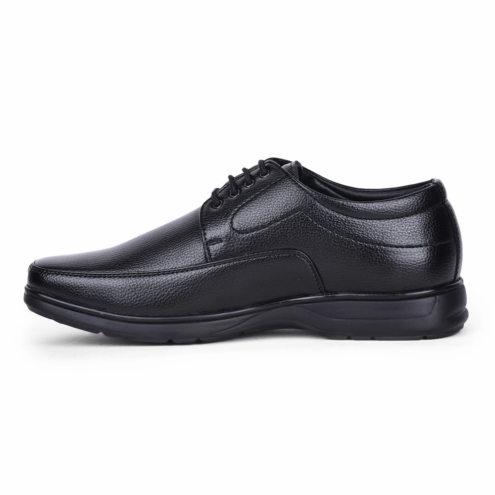 Fortune Black Formal Lacing Derby Shoes For Men HOL-131E By Liberty Derby Shoes Outfit