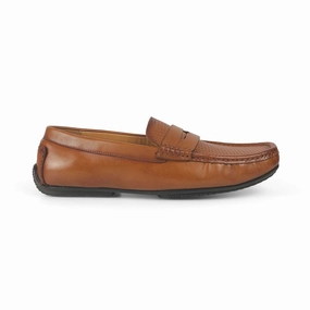 Loafers Ugly Tresmode Ric Tan Men's Leather Penny Loafers