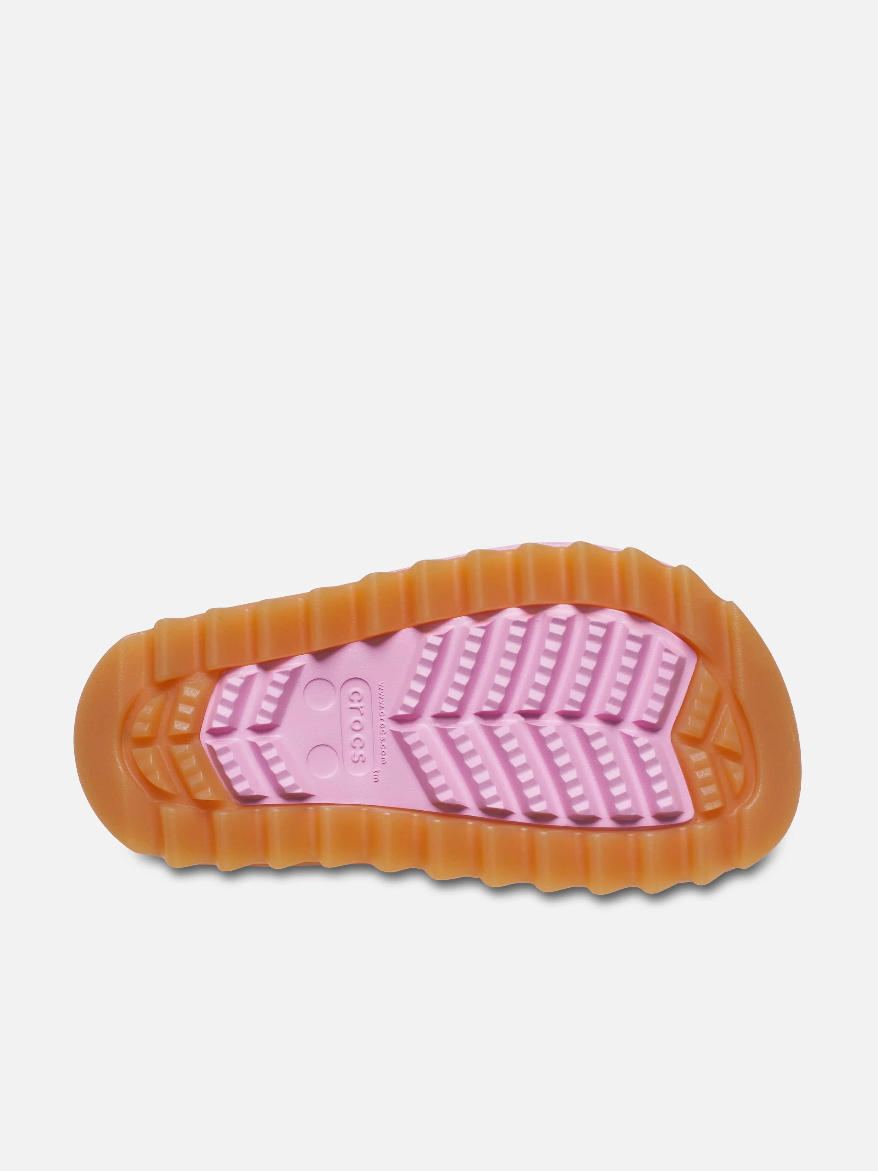 Crocs Girls Classic Neo Puff Boots in Pink Polo Boots