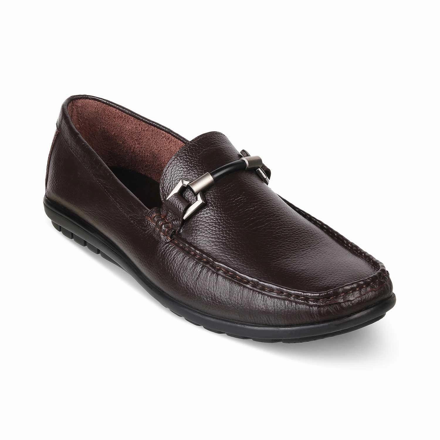 Vinny's Yardee Loafers The Uffizi Brown Men's Leather Loafers Tresmode