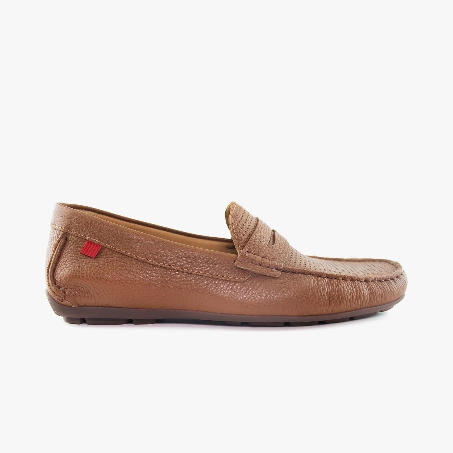 Union St Perforated, Men Fleece Lined Loafers