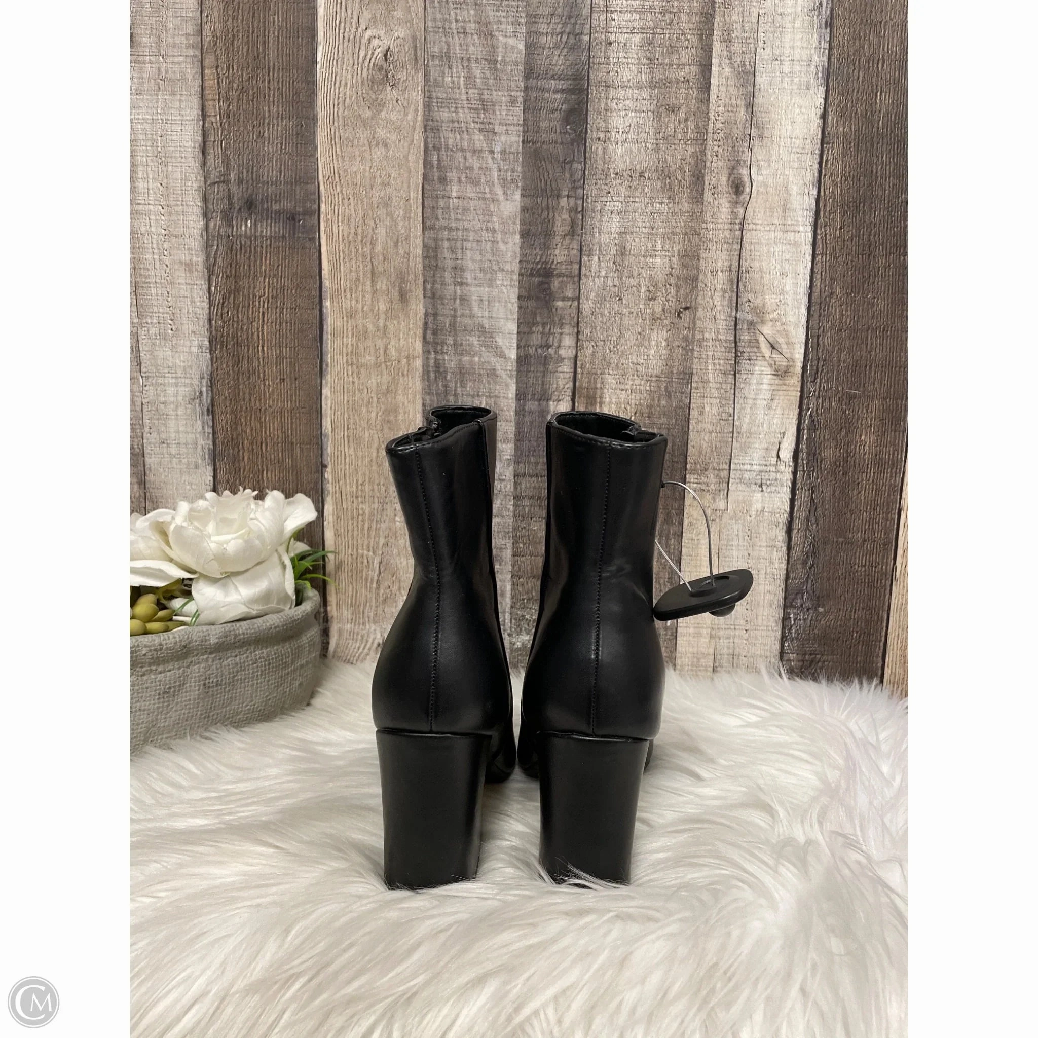 Boots Ankle Heels By Madden Girl In Black, Size: 6.5 Roxy Boots