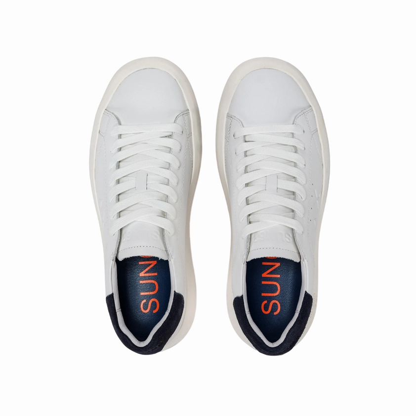 Easy Spirit Sneakers On Sale Sun68 scarpa sneakers da uomo Big Boy Classic Z34138 0107 bianco-blu