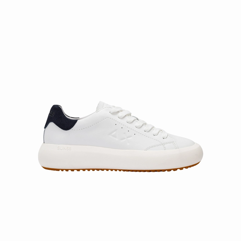 Sun68 scarpa sneakers da uomo Big Boy Classic Z34138 0107 bianco-blu Gola Elan Sneakers