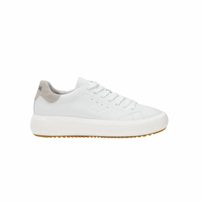 Sun68 scarpa sneakers in pelle da uomo Big Boy Z44144 01 bianco Sneakers Buscemi