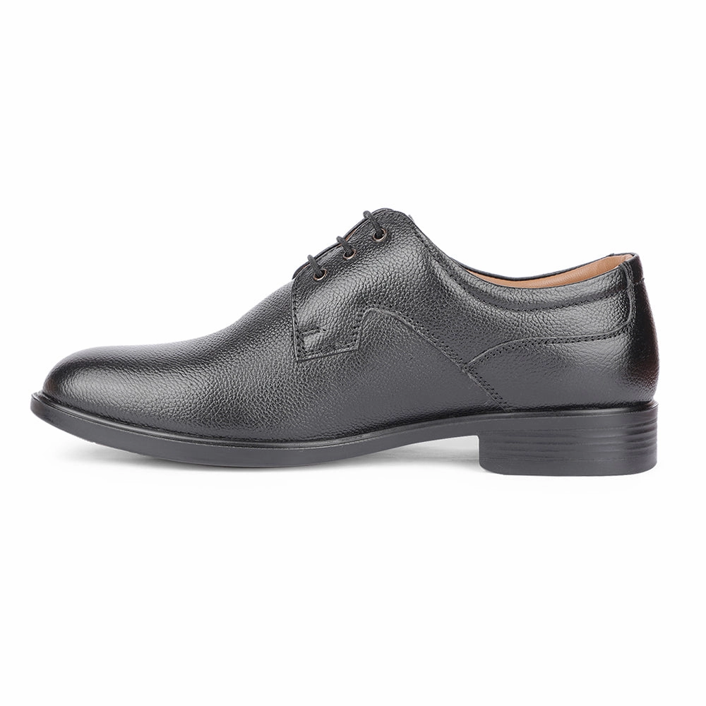 Derby Shoes Brogues Healers Formal Black Lacing Derby Shoes For Men S201-05 By Liberty