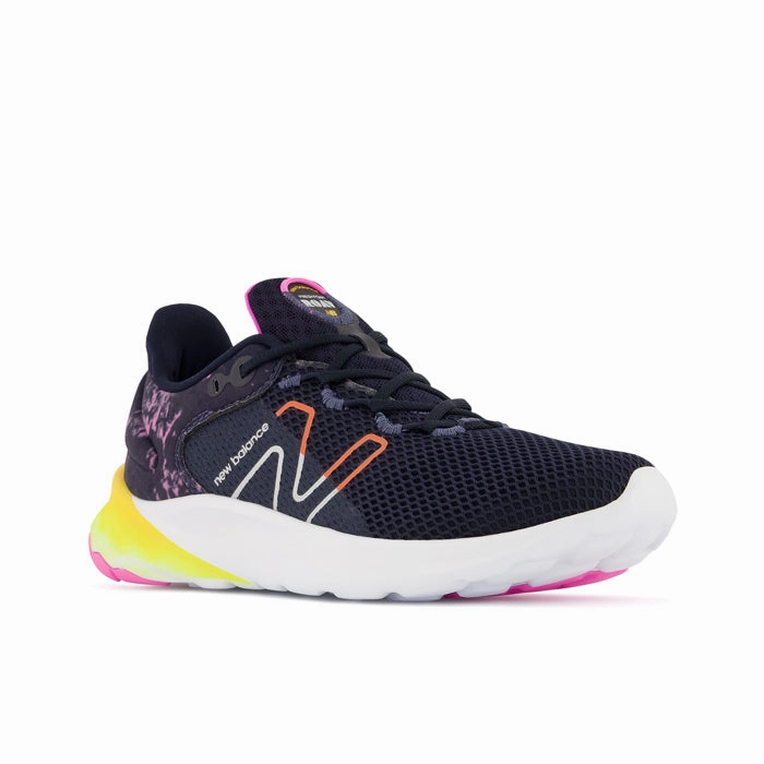 Tech Running Shoes Big Girl New Balance Fresh Foam Roav 2 Black/Pink