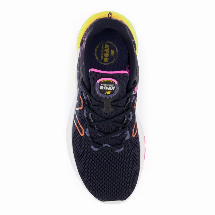 Heel Lock Running Shoes Big Girl New Balance Fresh Foam Roav 2 Black/Pink