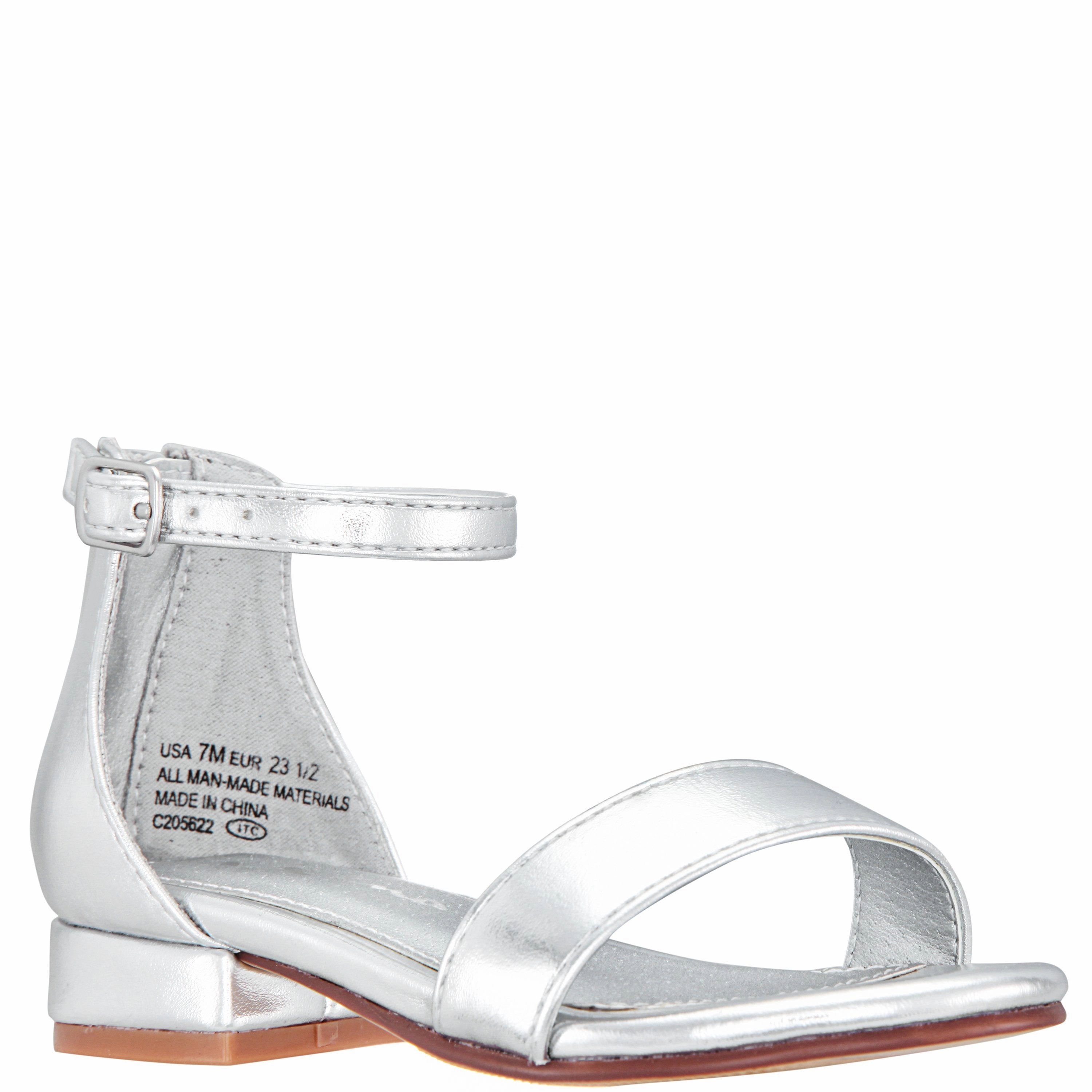 Project Cloud Sandals HIDI-T-SILVER METALLIC