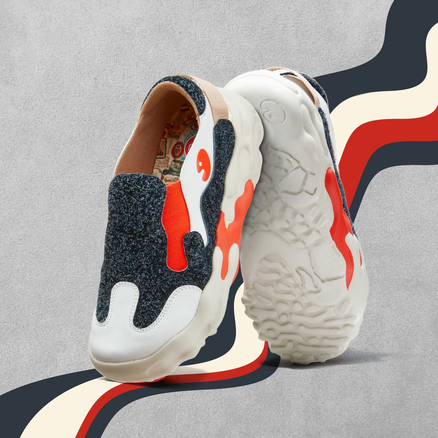 Climbing Shoes Velcro Or Laces Marble Gray Lanzarote II Women