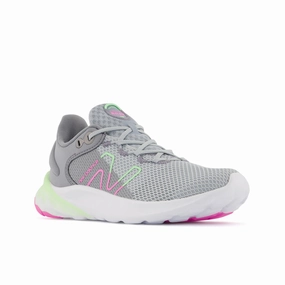 Tempo Running Shoe Without Plate Big Girl New Balance Fresh Foam Roav 2 Light Cyclone/Team Carolina