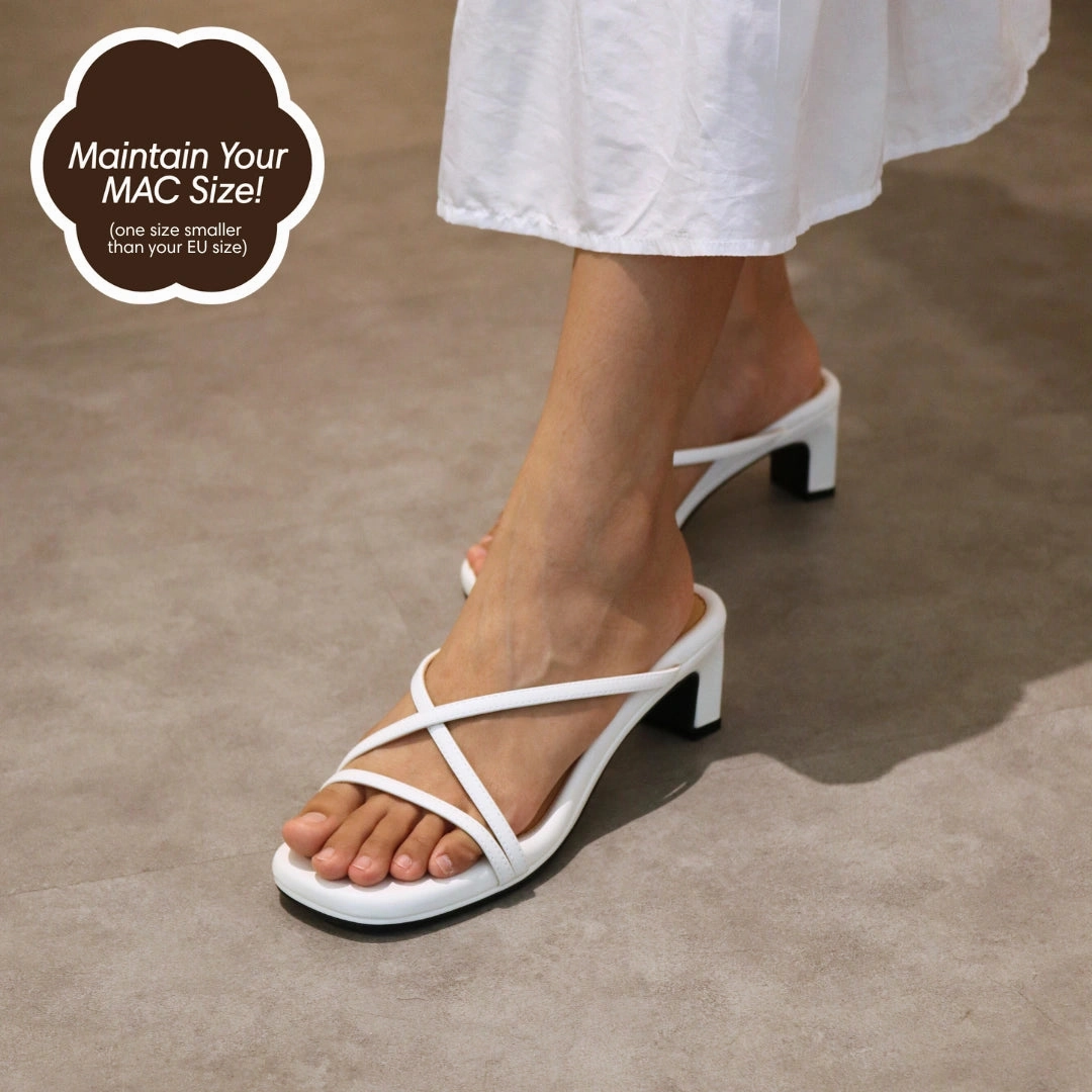 Elsa Heels in White High Heel Jungle