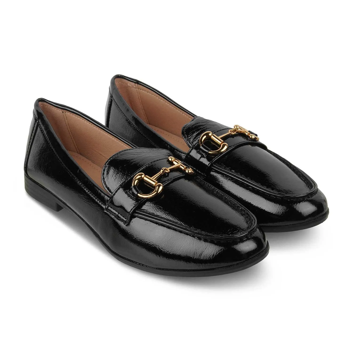 The Sigor Black Women's Dress Loafers Tresmode Tan Dress Loafers