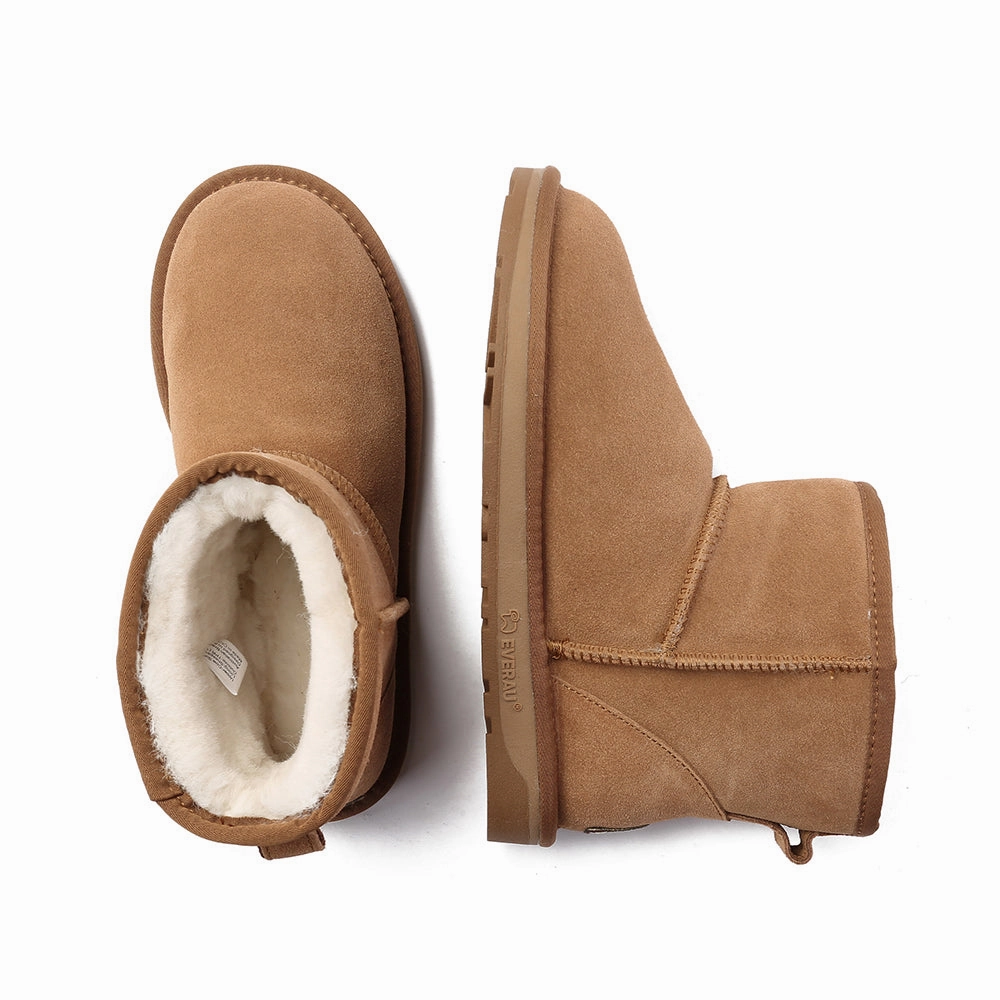 EverAu Australia Women Emu Mini Classic Boots Tall Lace Up Snow Boots