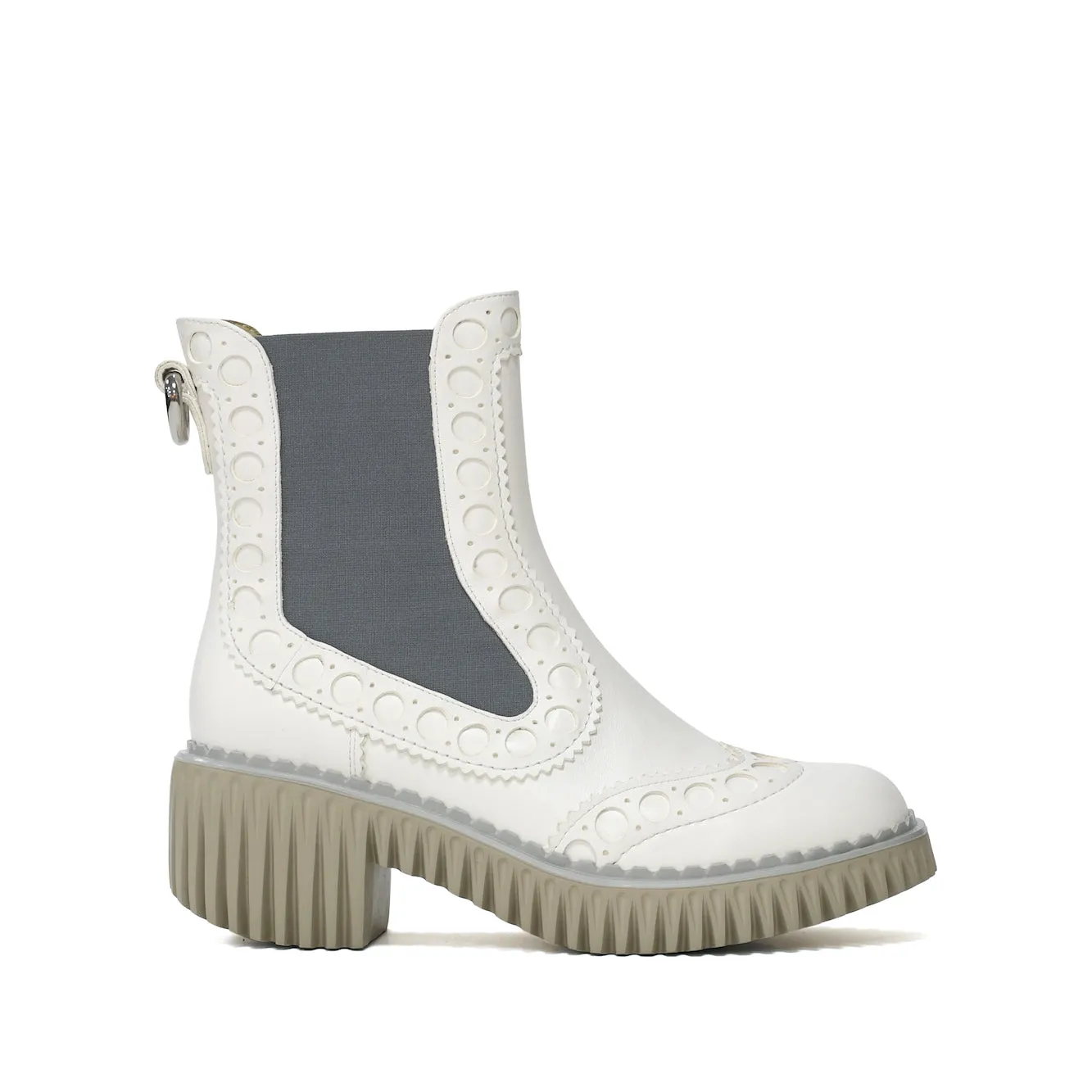 PLITA CILO WHITE Ajio Brogues