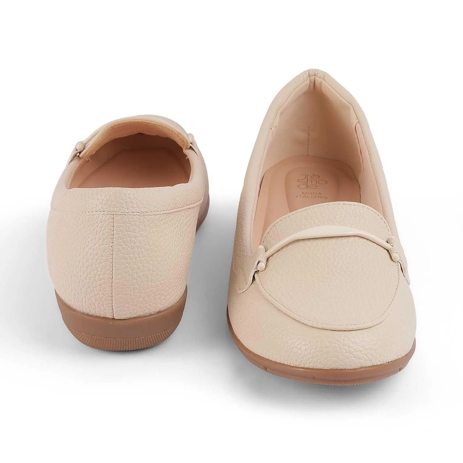 Tresmode Rujer Beige Women's Casual Loafers All Star Loafers