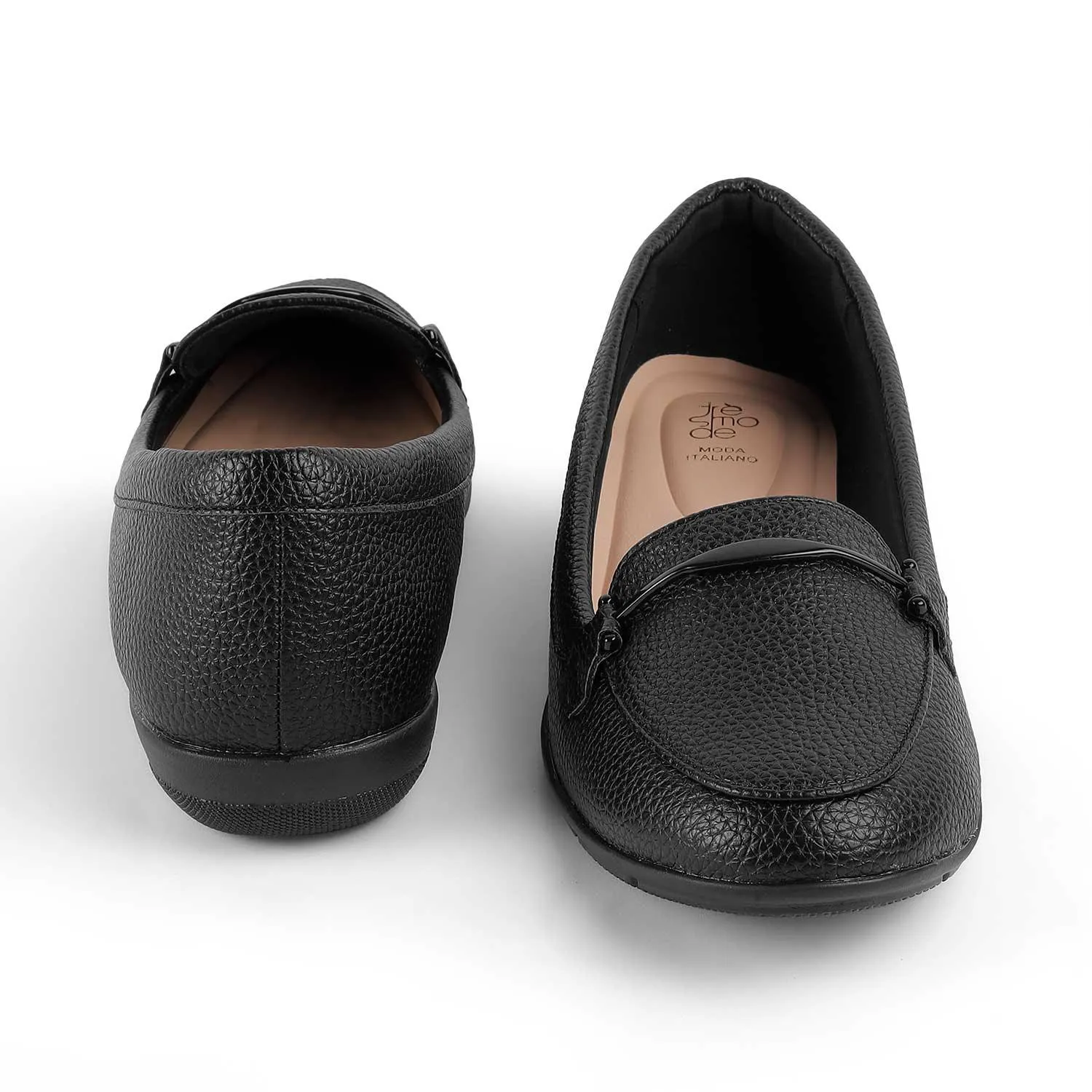 Loafers Oxford Tresmode Rujer Black Women's Casual Loafers