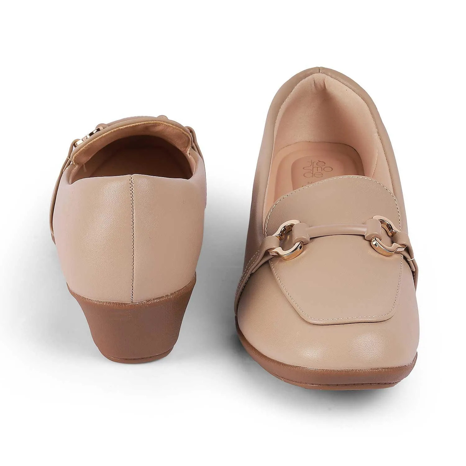 Chuck Taylor Loafers Tresmode Trevy Beige Women's Casual Sole Loafers