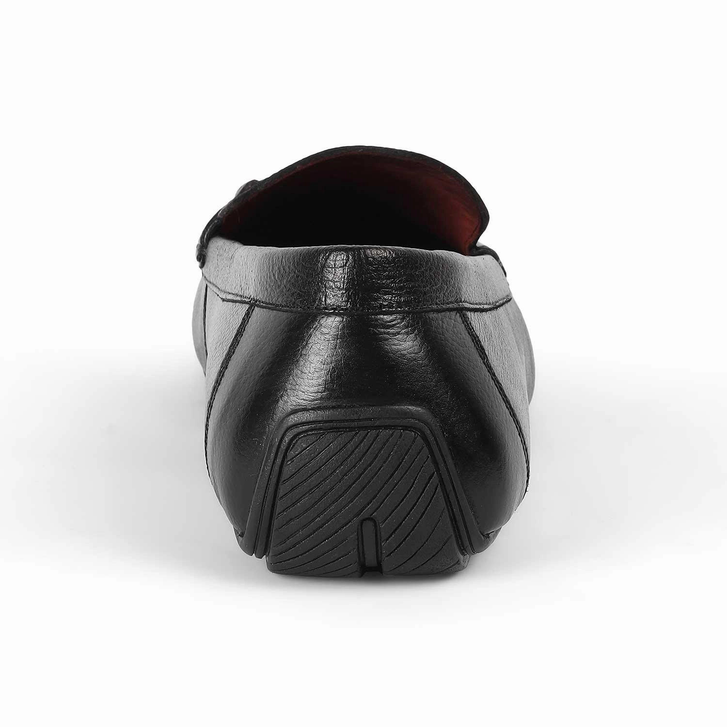 Voile Blanche Loafers Tresmode Event Black Men's Leather Driving Loafers