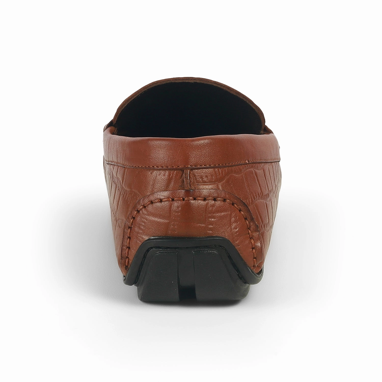 Stacked Loafers Tresmode Hummer Tan Men's Leather Driving Loafers