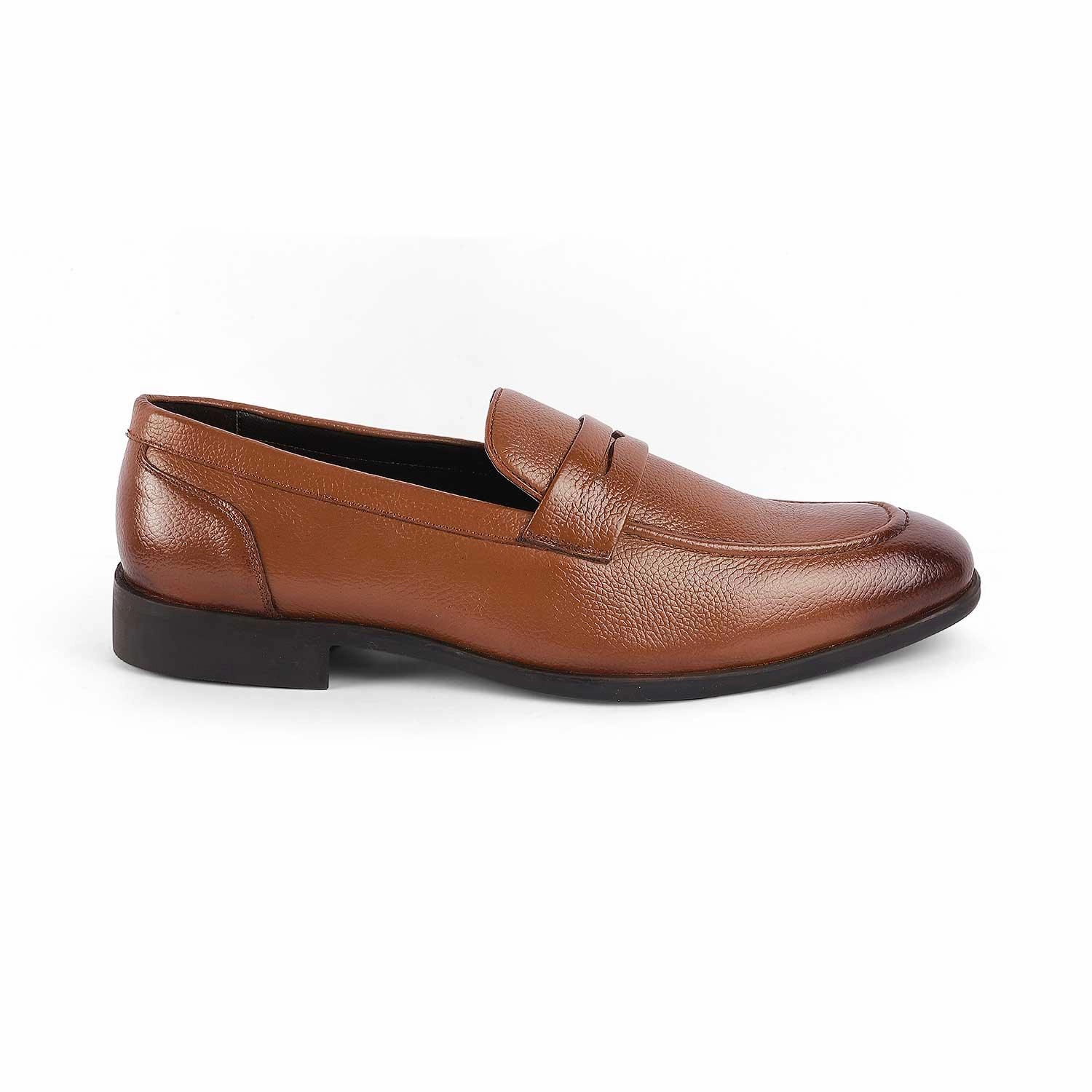 Hush Puppies Loafers Tresmode Quebec Tan Men's Leather Loafers