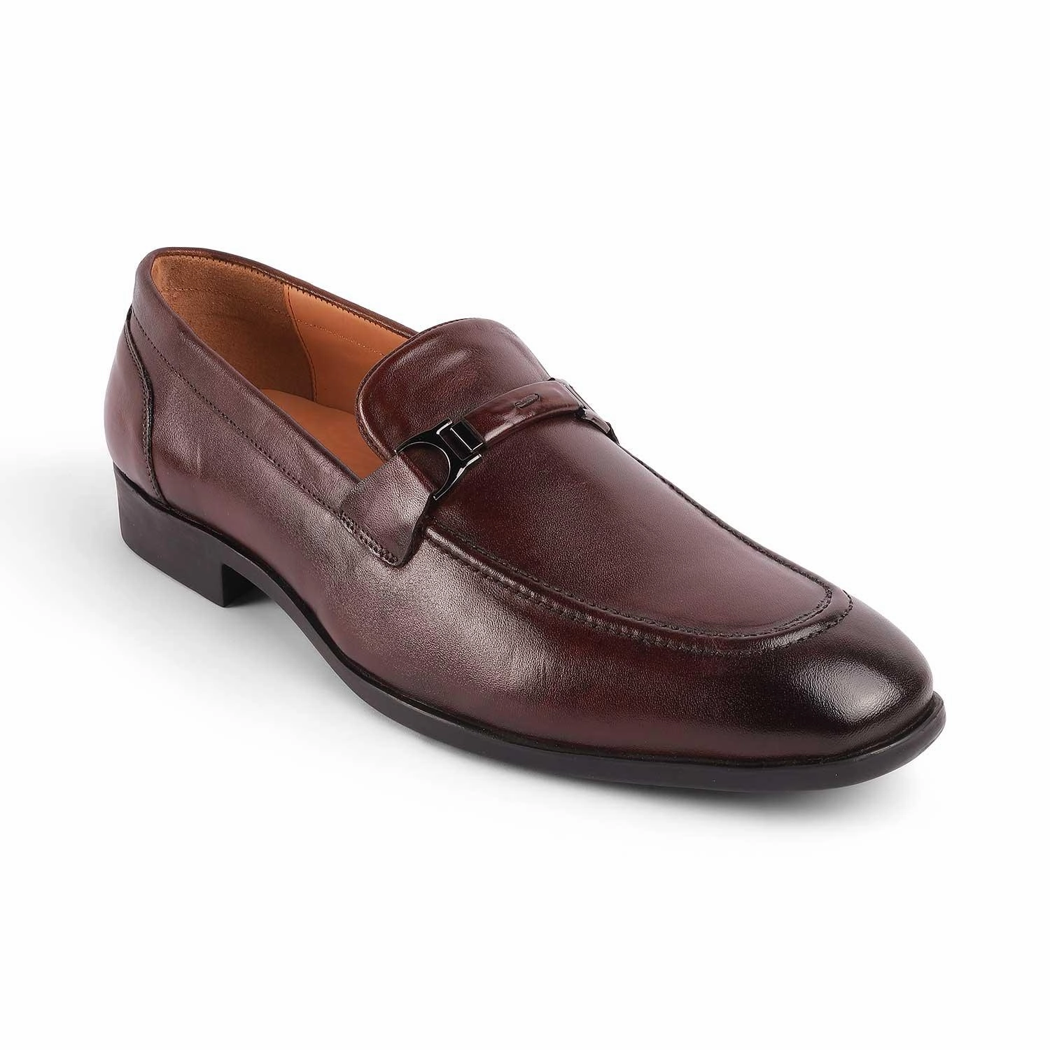 Pull And Bear Loafers Tresmode Rofel Brown Men's Leather Loafers
