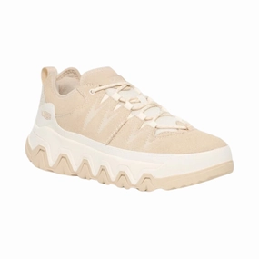 UGG Women's CapTrail Low Light Beige Wide Fit Waterproof Shoes