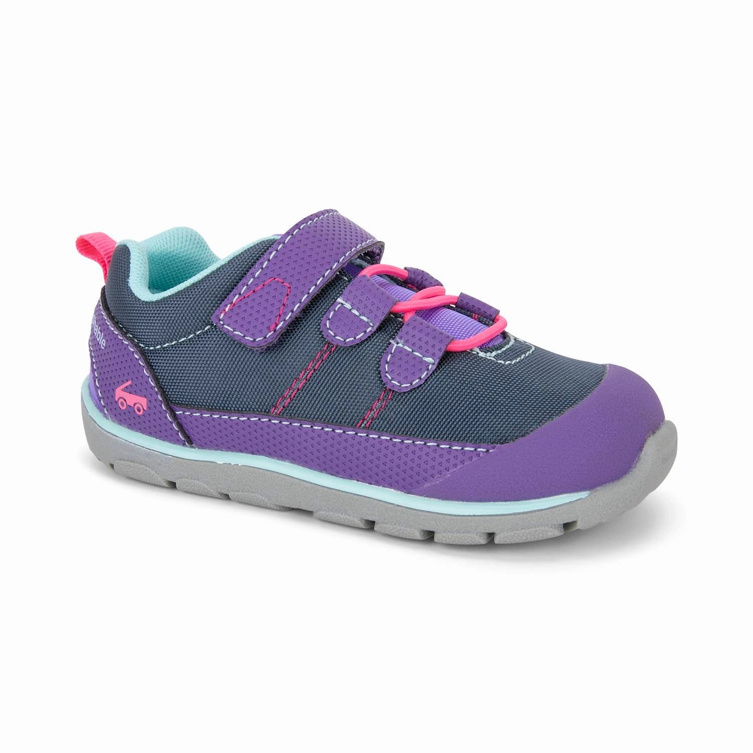 Planet Fitness And Silver Sneakers Kid's Girl Athletic Shoe In Summit Purple