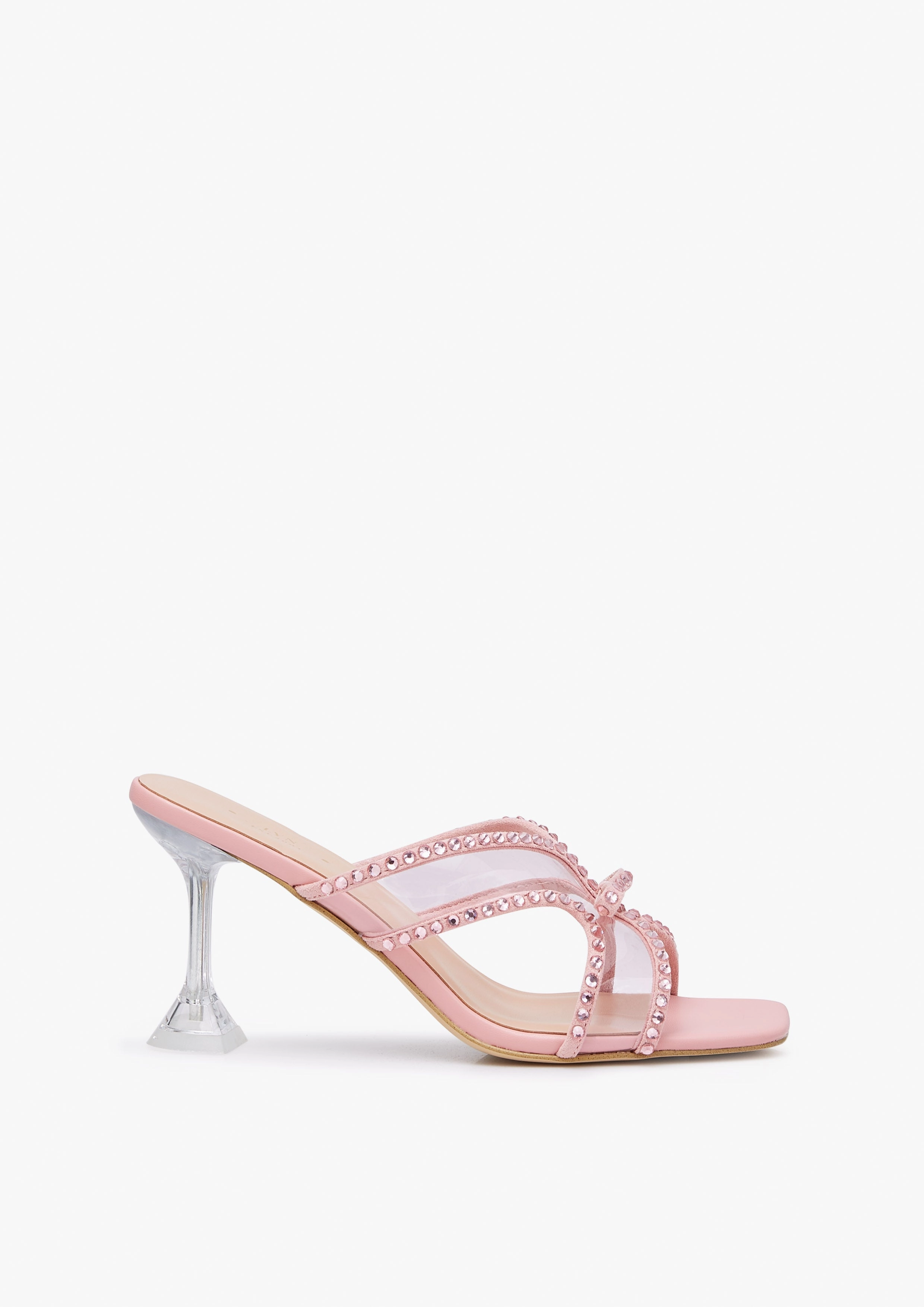 High Heel Taps Spencer Heels Sandals Pink