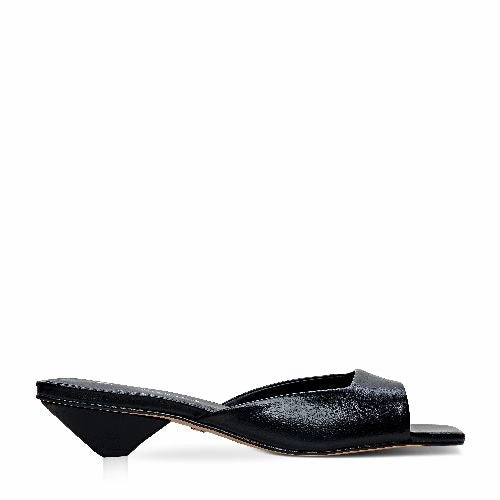 Wide High Heel Shoes Ella Slide Heel