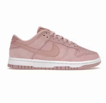 Nike Basketball Shoes Scottie Pippen Nike Women's Dunk Low Premium MF Shoes - Pink Oxford / White