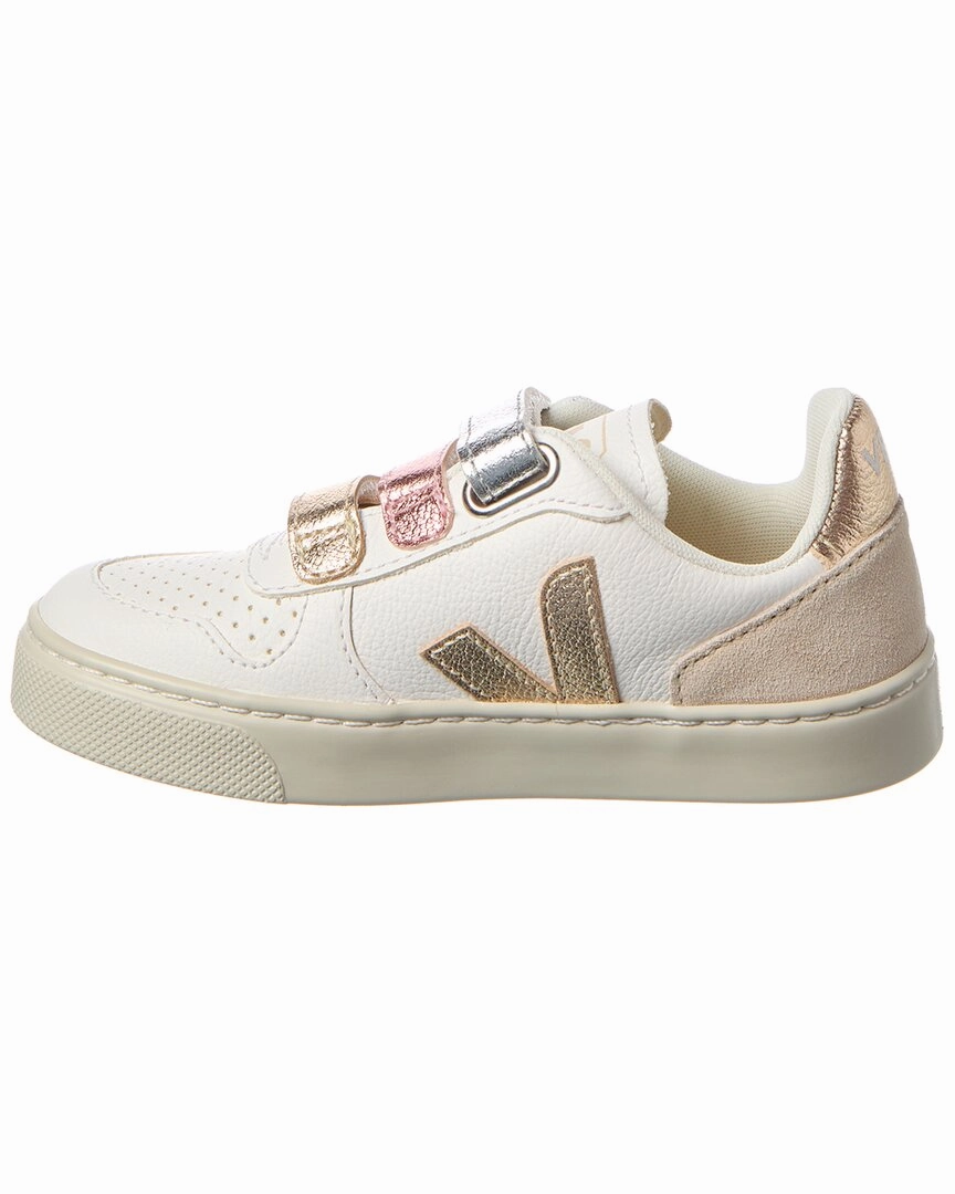 High Arch Running Sneakers VEJA Small V-10 Leather Sneaker