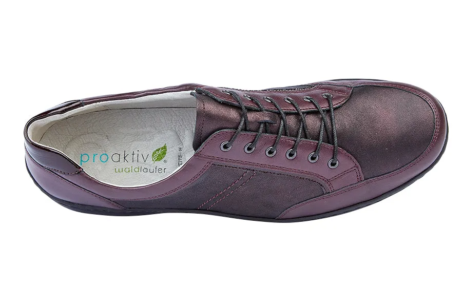 Wal Pirelli Burgundy Brogue Oxford Dress Shoes