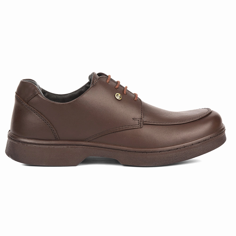 Healers Dark Brown Formal Lacing Derby Shoes For Men 204601AN By Liberty Open Toe Lace Up Dance Shoes